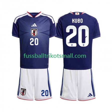 Fußballtrikots Japan Takefusa Kubo 20 World Cup Kinder 2026 Kurzarm Heimtrikotsatz kaufen